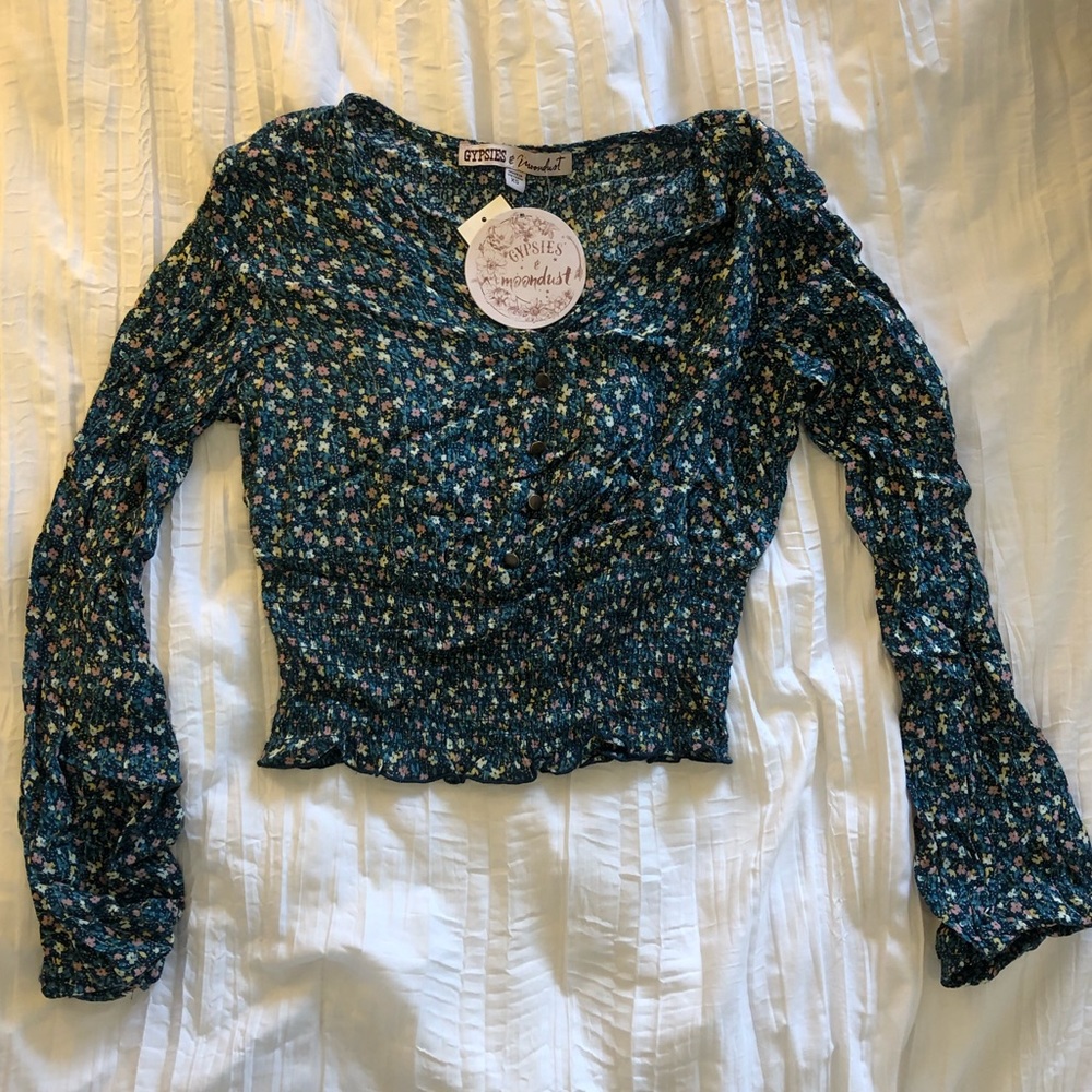 Boho top Gypsies and Moondust